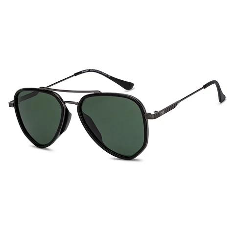Dark Gunmetal Full Rim Aviator