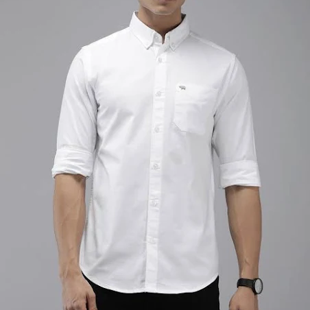 Plane White Shirts